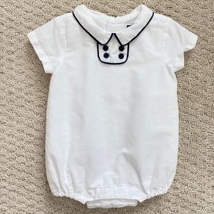 Janie & Jack Linen/Cotton One-Piece - size 3-6M